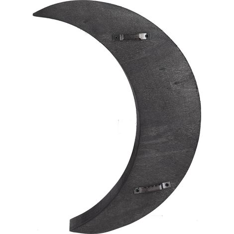 de rangement en bois massif en forme de lune pour bijoux et (1/5)