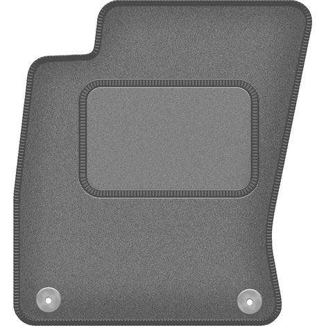 Fahrermatte aus Samt für: Audi A8 D3 Langversion (2002–2009) Graphit