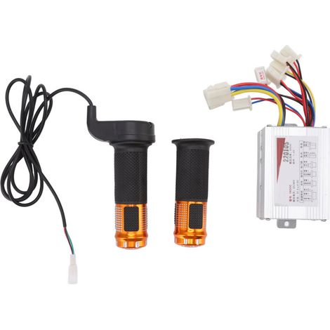 Module de Contrôleur de Vitesse de Moteur DC36V 800W B avec Poignée pour Boîte de Commande de Moteur de Tondeuse à Scooter électrique Modulateur de Régulateur pour le Réglage (1/5)