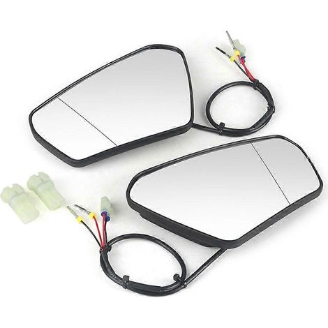 Rétroviseur intérieur haute définition avec clignotants pour moto Honda Gold Wing Tour DCT Airbag 18-25 Blanc (1/5)