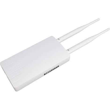 Routeur Wi-Fi 4G LTE PoE extérieur avec emplacement pour carte SIM, modem 4G LTE 300 Mbps débloqué avec 2 antennes 5 dBi pour l'Europe (1/5)