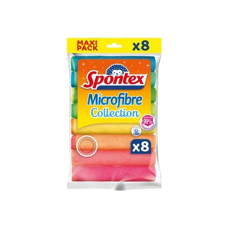 Bayeta microfibra (8 uds) maxi pack spontex