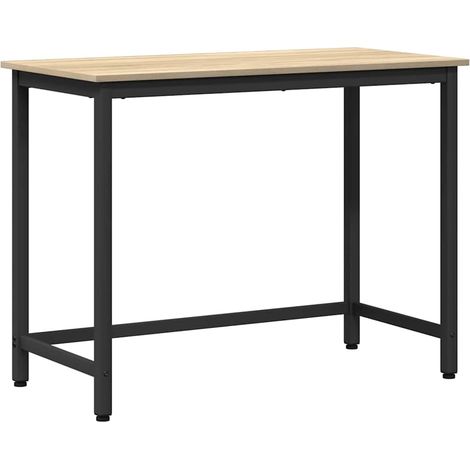 Tisch Sonoma-Eiche 80 x 50 x 76,5 cm Ingenieure Holz und Stahl vidaXL