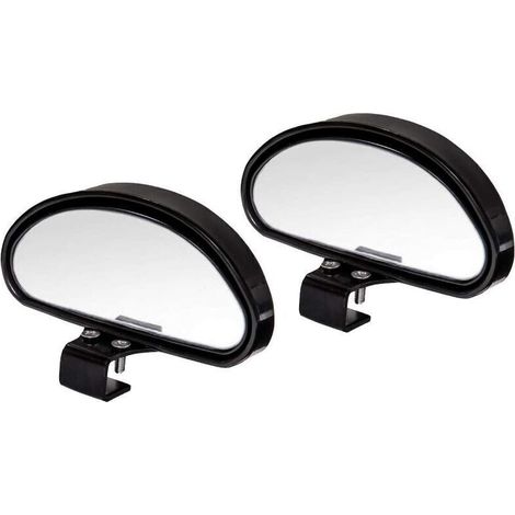 Retroviseur Conduite Accompagnée Retroviseur Angle Mort Miroir D'angle Mort RéTroviseur Conduite Accompagnée pour Tous Les Voitures- Miroir Convexe Angle réglable (2Pcs-A)