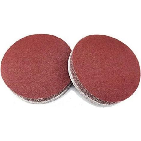 Disque De Ponçage - 180 mm - Grain 60 80 120 180 240 400 - Pour Ponceuse Circulaire - Lot De 30 Pièces (1/4)