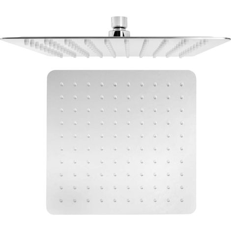 Sapho - Soffione doccia Rainfall, 25x25 cm, acciaio inox lucido RN564 (1/5)