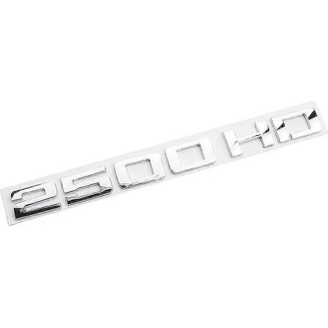 3D-ABS-Chrom-Aufkleber für Chevrolet Silverado 2500HD und GMC Sierra – Kofferraum-Schriftzüge, Embleme, Aufkleber, Zubehör – B