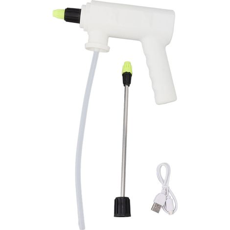 Pulvérisateur électrique pour plantes avec buse, alimenté par batterie et rechargeable par USB, tête de pulvérisation automatique portable avec barre de pulvérisation pour jardin et maison. (1/5)