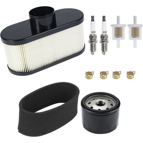 Filtre À Air - Avec Préfiltre En Mousse - Pour Moteurs 4 Temps Kawasaki FR651V FR691V FR730V FS481V FS541V FS600V - Kit Complet De Filtration ×1