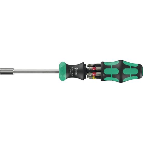 Wera Kraftform Kompakt 27 RA 1 negro y verde herramienta manual