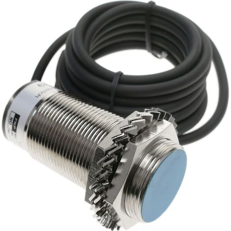 BeMatik - Détecteur de proximité inductif longue distance 6-36 VDC PNP NO M30 Sn: 15mm (1/4)
