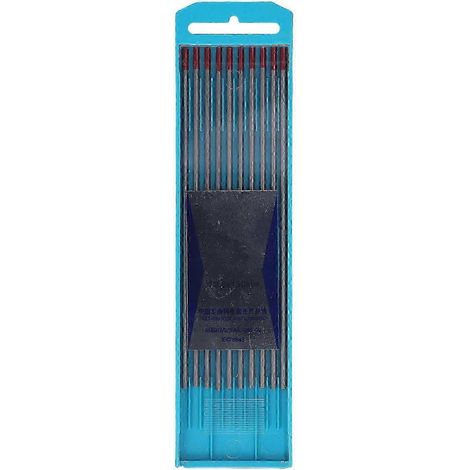 Kit d'accessoires de soudage TIG comprenant 10 électrodes en tungstène de 3 mm de diamètre et 150 mm de longueur. (1/4)