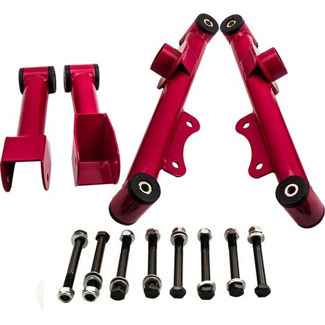 Suspension Upper Lower Mustang Tubular Control Arms Kit Fit Cobra Rear 1979-2004 (1/5)