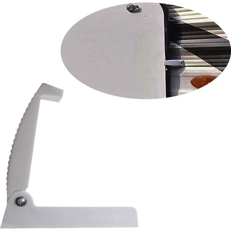 Modified RV door hook, universal RV trailer door hook, side door hook, hidden folding buckle (1/4)