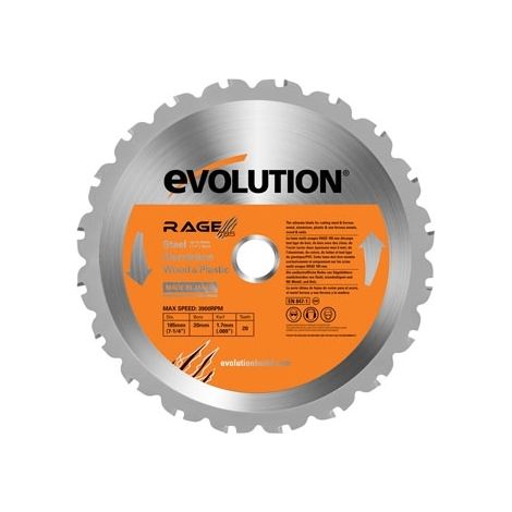 Disco multifunción Rage 185 mm EVO 677185