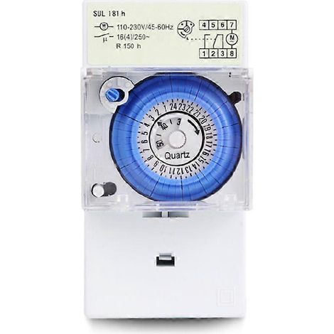 SUL181H : Minuterie pour chauffe-eau, distributeur d'eau, contrôle compact et durable (1/5)