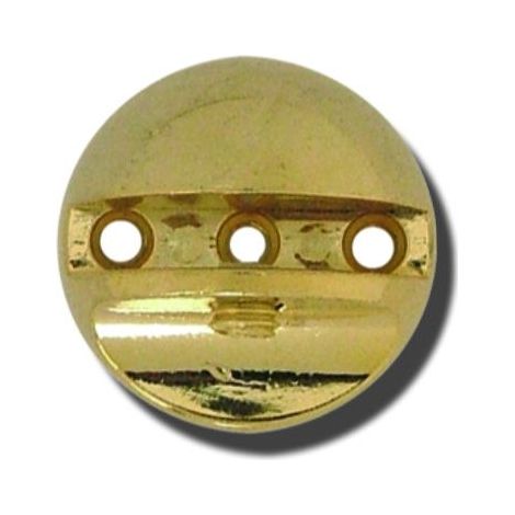 FPLUS soporte cristal 5-6 mm. esferico cromado , Portaestante metalico cromado brillante para cristal de 5-6 mm.