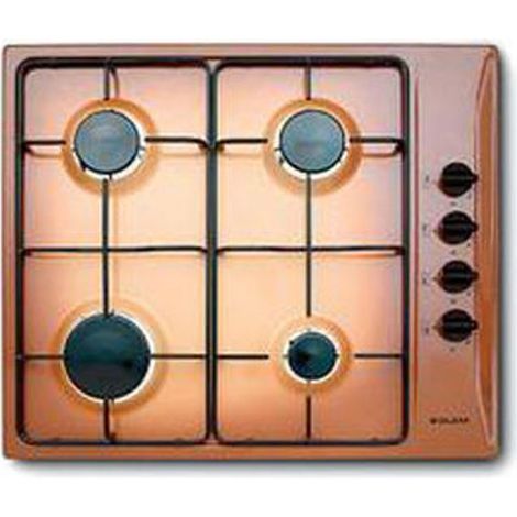 Glem Gas GTL64TF Piano Cottura Da incasso Marrone 4 Fornelli
