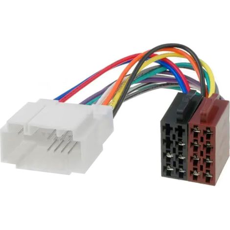 Faisceau ISO autoradio compatible avec Honda Acura Fiat Opel Nissan Suzuki - voir liste (1/3)