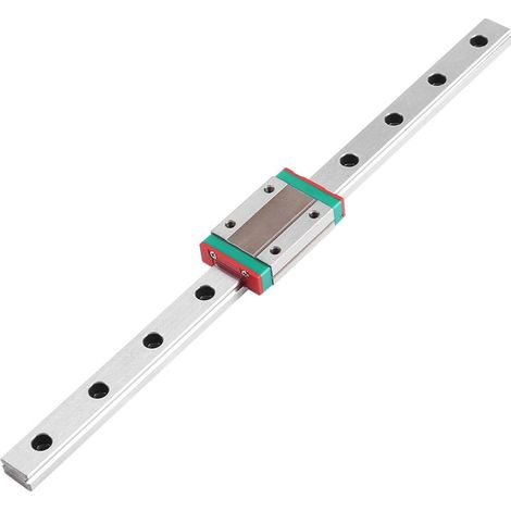 Bloc de guidage linéaire miniature précis - Rail coulissant 250 mm (1/5)