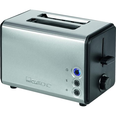 Grille pain - Toaster - Grille pain automatique - Grille-Pain automatique Boîtier en acier inoxydable - 850 W - Grille réchauffe-viennoiseries amovible TA 3620 (1/5)