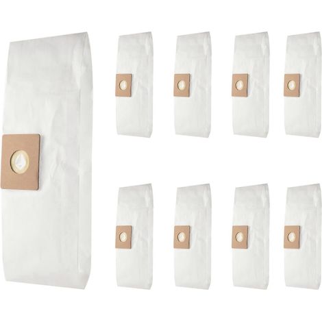 9er-Pack Ersatzfilterbeutel Typ A für 1,5-Gallonen-Shop-Vac-Staubsauger (ersetzt Teilenummer 90667 SV-9066700) – AquaForge (1/5)