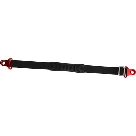 Sangle de remorquage 10000lbs, corde de dépannage haute résistance robuste et anti-usure pour tout-terrain moto arrière, type B rouge (1/5)