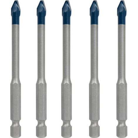 Coffret de 5 forêts expert hex-9 Hard Ceramic 6mm - BOSCH - 2608902316 (1/3)