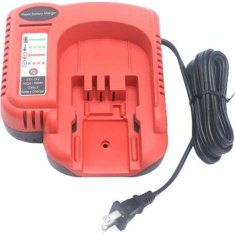 Chargeur Batterie Noir et Decker – Compatible 9.6V à 24V NiCD/NiMH – Charge Rapide 60 Minutes avec LED Indicateur et Protection Thermique (1/5)