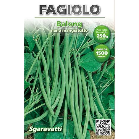 Semi per Fagioli Fagiolo Nano Balong Sgaravatti 250 gr