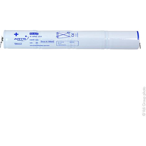 Arts Energy - Batterie eclairage secours 4 VNT DH ST4 4.8V 4Ah (1/3)