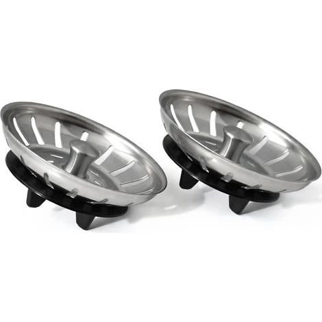 Basket valve compatible with IKEA Atlant and Domsjö - Sink stopper 2-Pack (1/5)