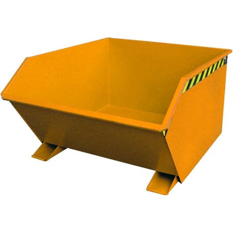 Bauer Südlohn Bac basculant GU 1000, peint, orange jaune (1/3)