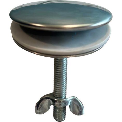 TAPPO COPRIFORO IN ACCIAIO INOX CROMATO Ø40 mm
