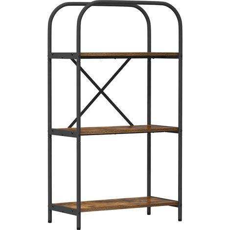 Maison Exclusive - Bücherregal Geräucherte Eiche 60 x 30 x 109 cm