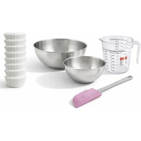 Set de 244 ustensiles de pâtisserie moules bols spatule et verre doseur Zenker Smart Pastry (1/5)