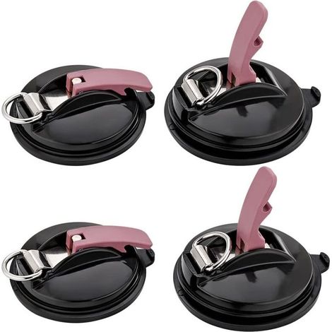 Lot de 4 Ventouse pour Voiture Multifonction pour Auvent Pare-Soleil Bâche Et Couverture De Véhicule (1/4)