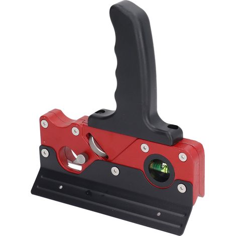 Holzbearbeitungshobel aus roter Aluminiumlegierung, Handhobel für schnelle Kantenbearbeitung, Eckenbearbeitung und Holzfasen (1/5)