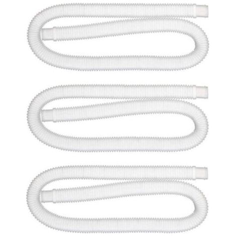 DIERCOSY Ersatz-Poolschlauch – 1,25 Zoll – Kompatibel mit Intex-Pumpe – Weiß (1/5)