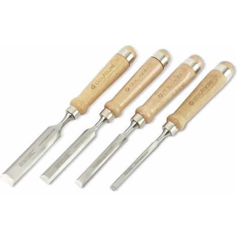 DAYTOOLS Ensemble de ciseaux à bois SBS-4, selon DIN 5139, 4 pièces (1/4)