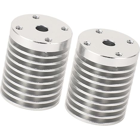2 dissipateurs thermiques en aluminium pour extrudeuse V6 Voron 0.1 0.2 (1/5)