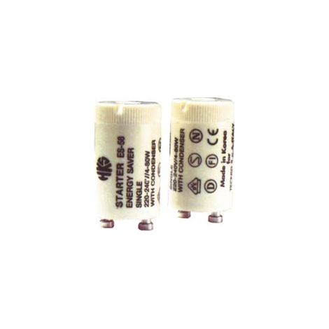 STARTER UNIVERSALE CON CONDENSATORE- - 4/65w  230v - 25 pezzi AIRAM