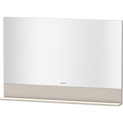 Specchio Duravit VERO con mensola 800xbis 400x142mm tortora