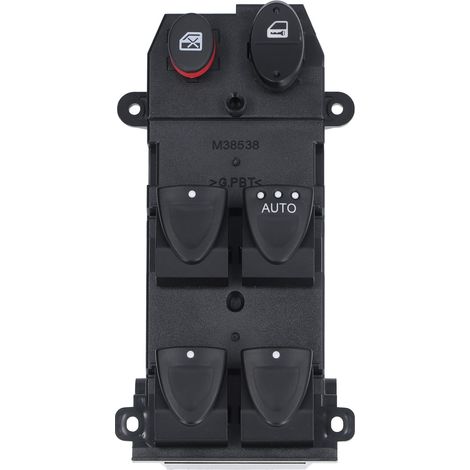 Interrupteur de lève-vitre électrique 35750SNAU11 ABS Noir Remplacement pour Civic FD FD1 FD2 Conduite à droite 2006‑2011 Type B (1/5)