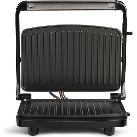 Grill viandes et panini - LIVOO DOC232G - 750w gris/noir - Surface de cuisson de 23 x 15 cm