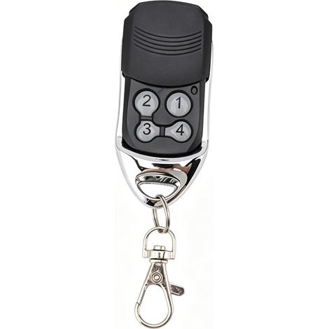 XTRELAMP-Lot de 4 émetteurs manuels 433 MHz à code roulant pour volet roulant – 4 canaux – compact et léger (1/5)