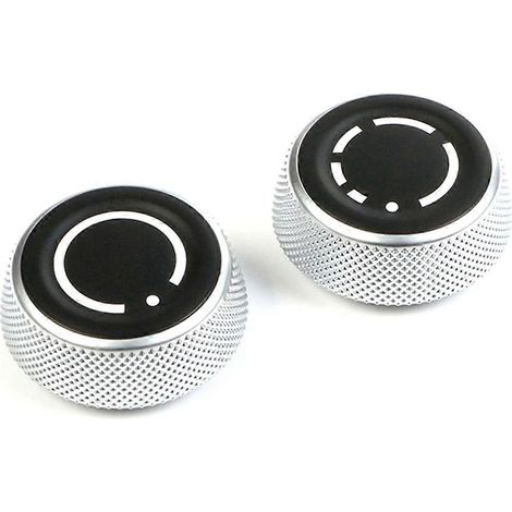 Couvercle de bouton de commande de climatisation, de console audio et de radio pour-- (1/5)