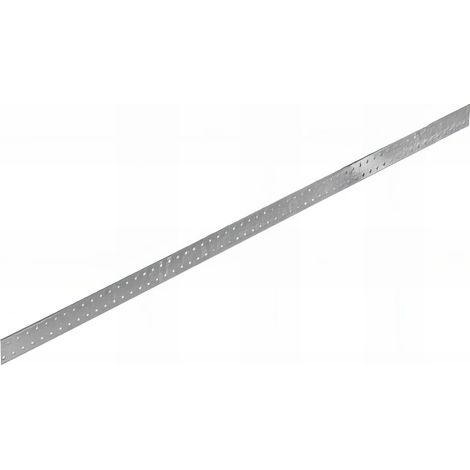 Plaque perforée galvanisée - 40 x 1200 x 2,0 mm