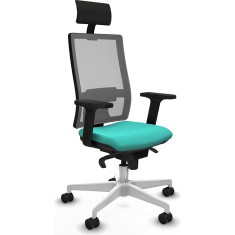 Bürostuhl piqueras y crespo Horna türkis Kunstleder