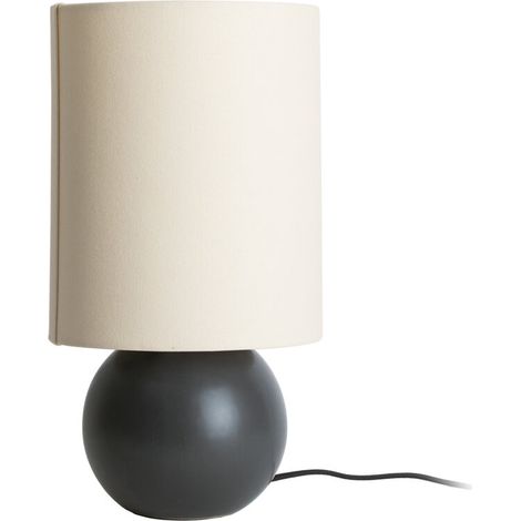 Tischlampe ALMA, Stofflampenschirm, Ø 16 cm (1/4)